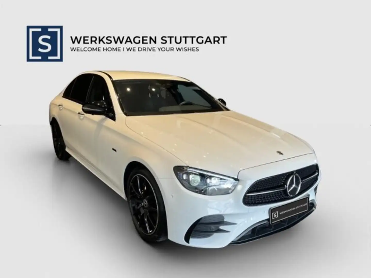Mercedes-Benz E 220 E 220 d Night Edition AMG 2xAMG AMG Line Navi/LED Weiß - 1