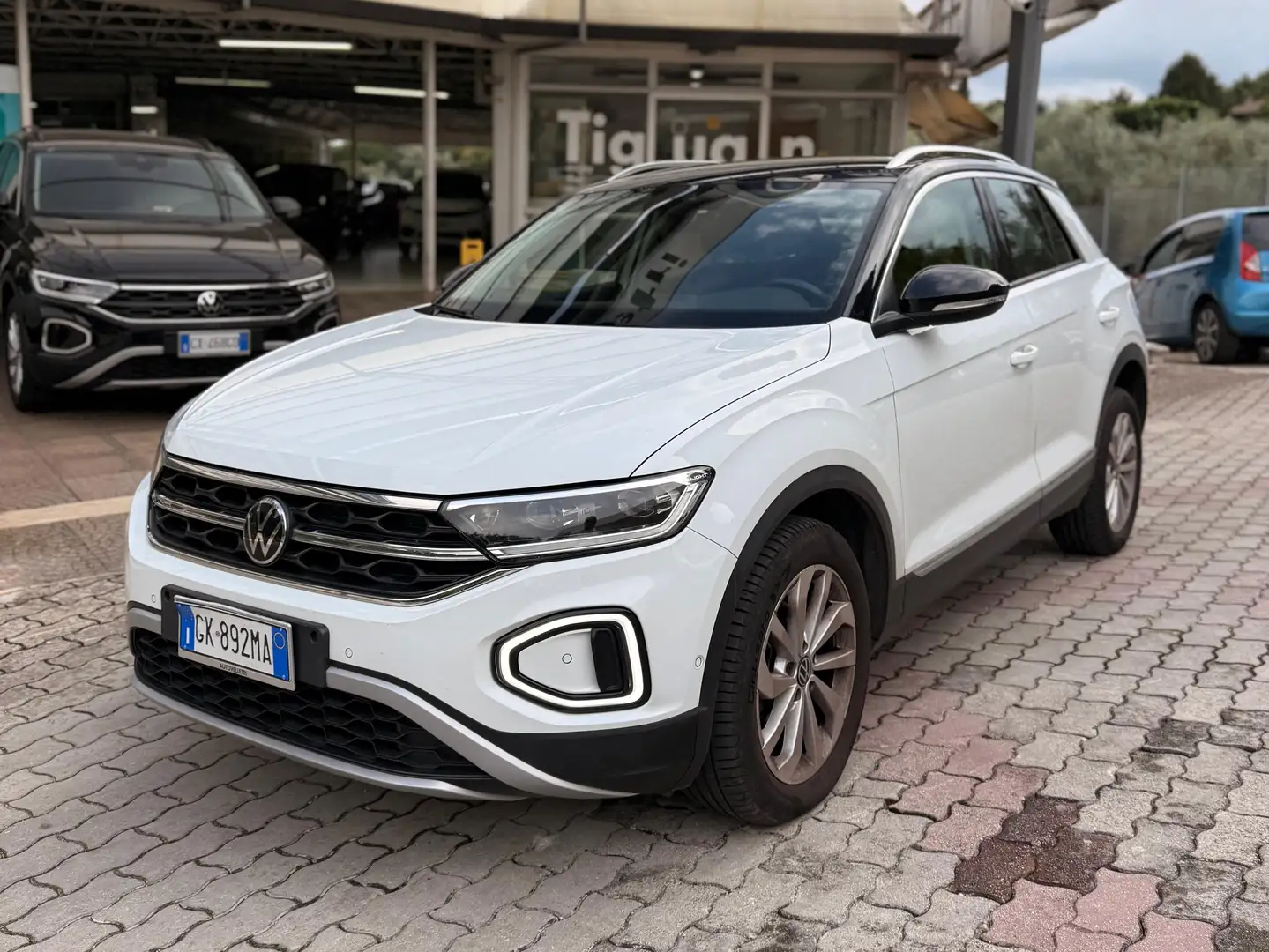 Volkswagen T-Roc T-Roc I 2022 2.0 tdi Style 150cv dsg Bianco - 1