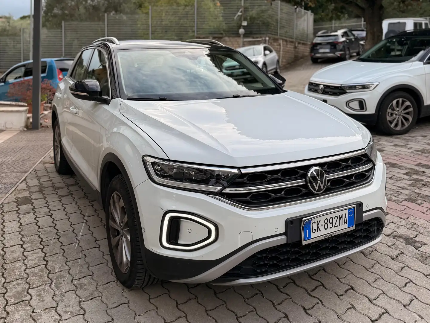 Volkswagen T-Roc T-Roc I 2022 2.0 tdi Style 150cv dsg Bianco - 2