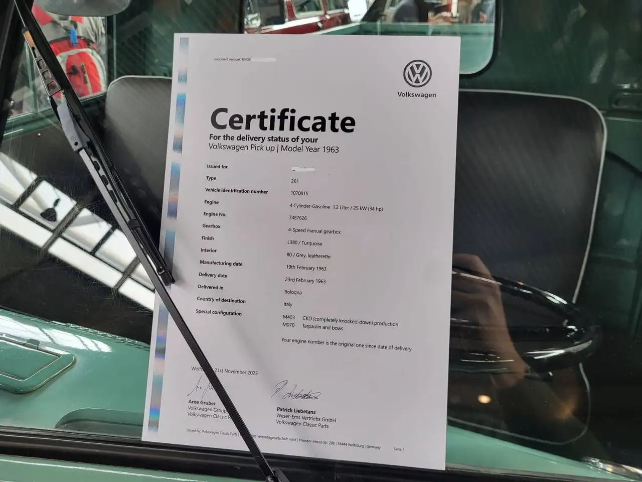 Volkswagen T1 Pick up, foto 11