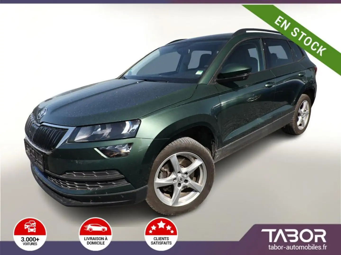 Skoda Karoq 1.5 TSI 150 Ambition Kessy radars Vert - 1