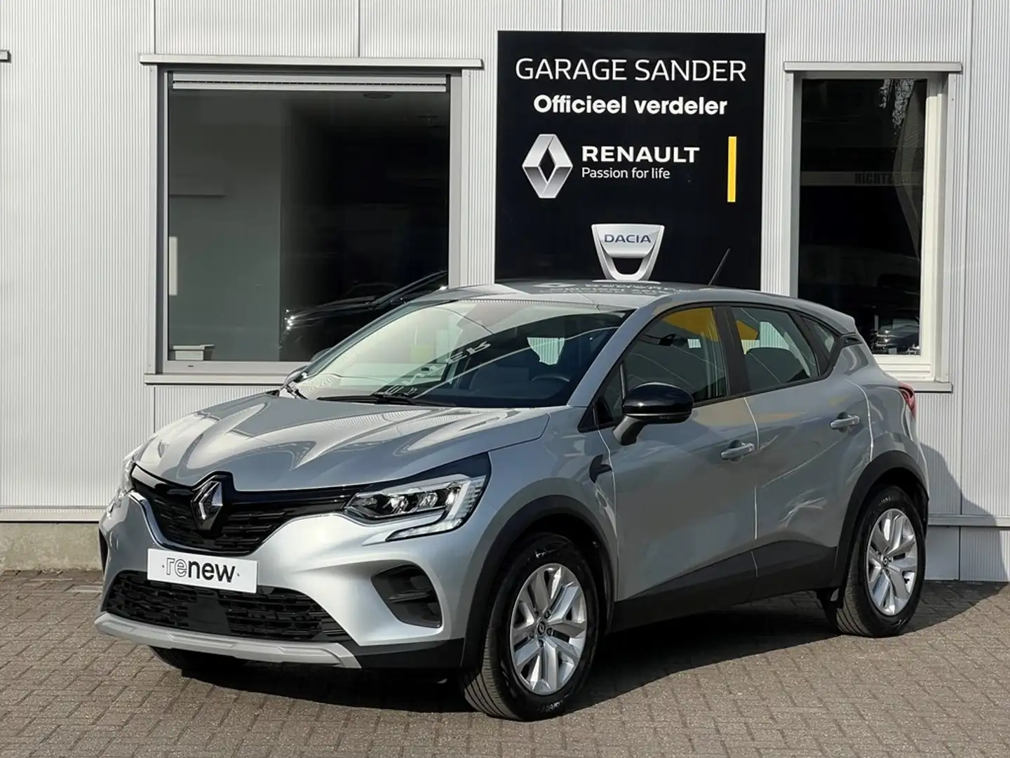 Renault Captur TCe 90 Pk Evolution * 15.000 Km * Zilver - 1