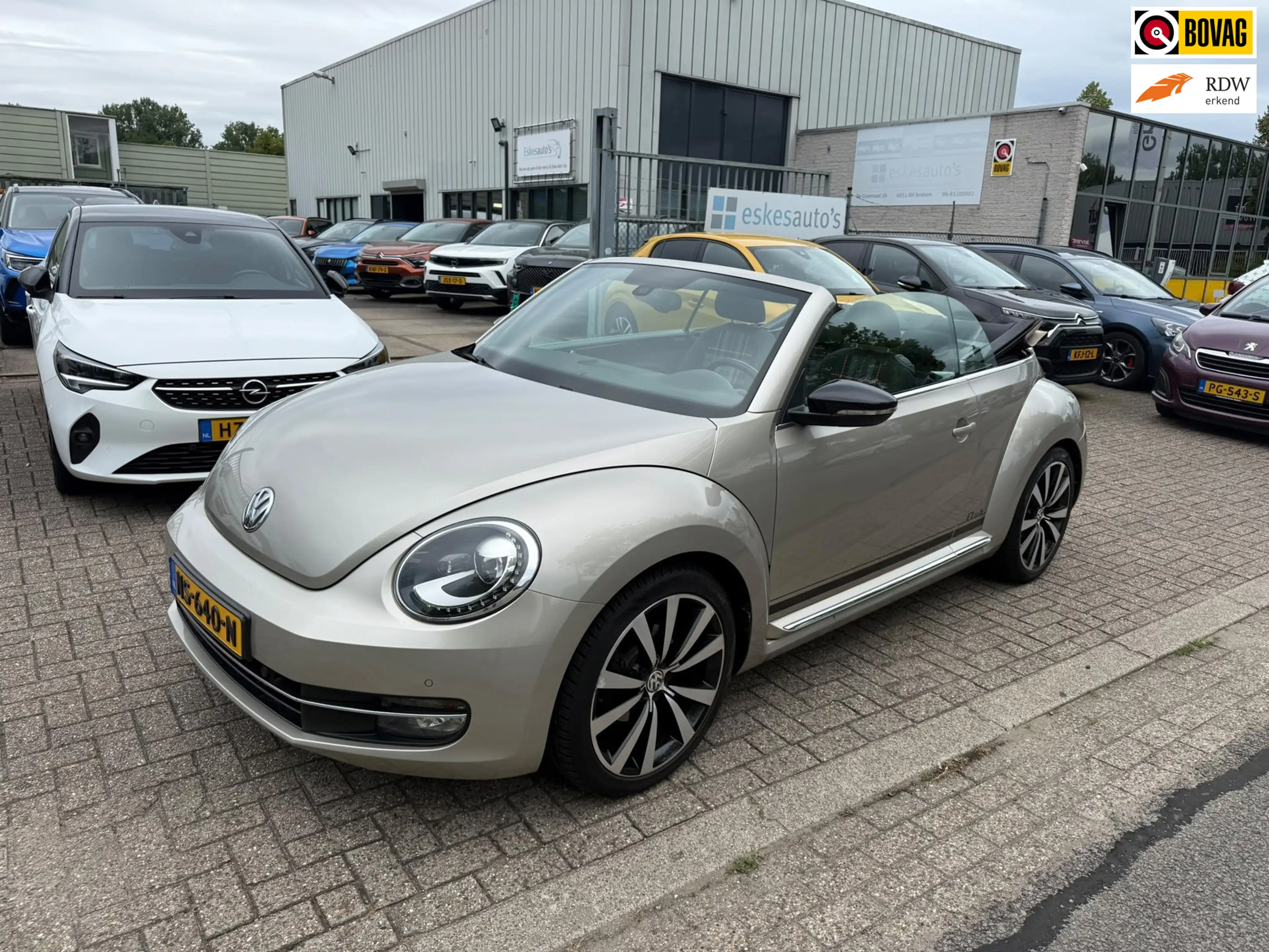 Volkswagen Beetle Cabriolet 1.4 TSI Sport BlueMotion, Automaat, Airc