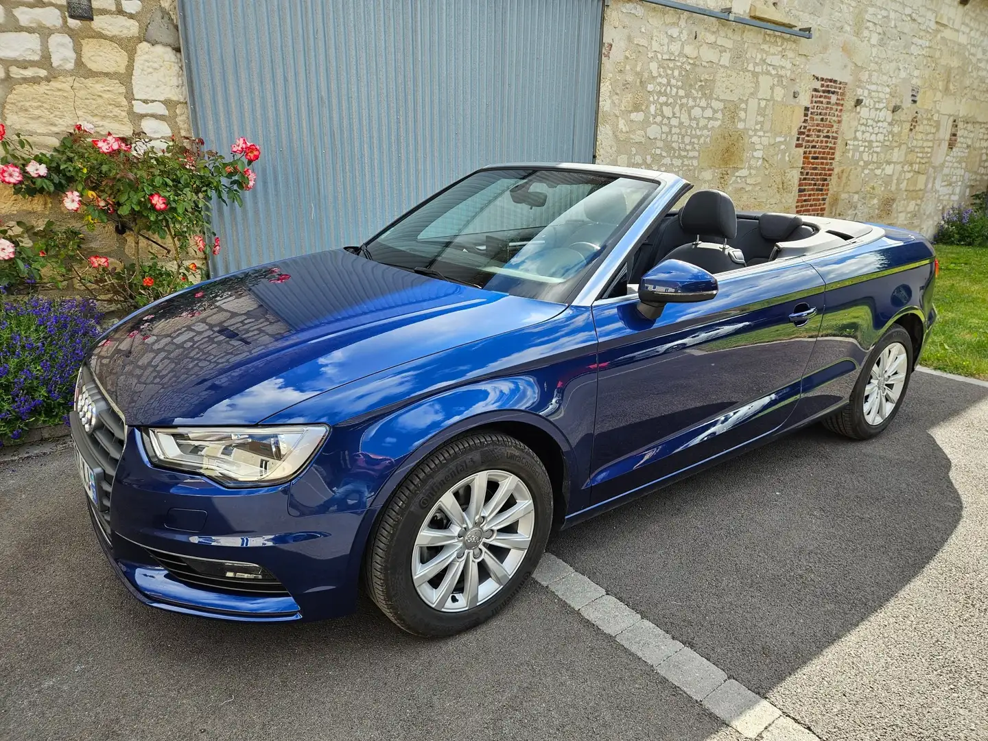 Audi A3 A3 Cabriolet 1.4 TFSI 125 Ambiente S tronic 7 Bleu - 1