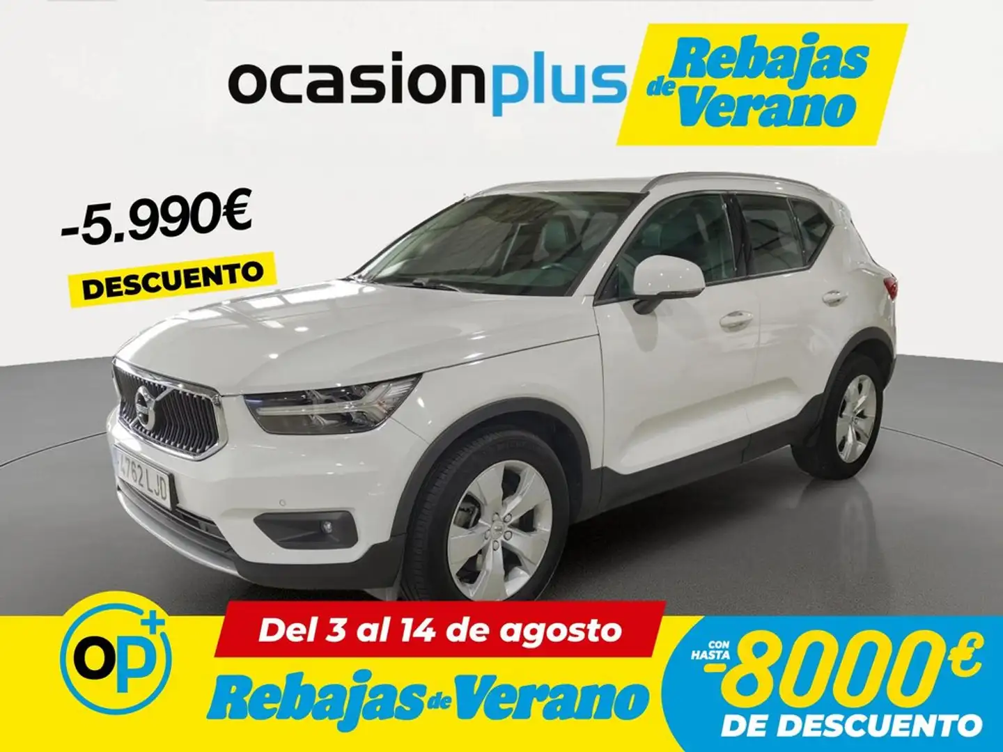 Volvo XC40 D4 Business Plus AWD Aut. Blanco - 1
