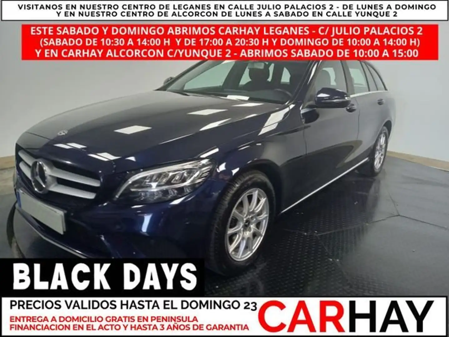 Mercedes-Benz C 200 D BUSINESS SOLUTION Noir - 1