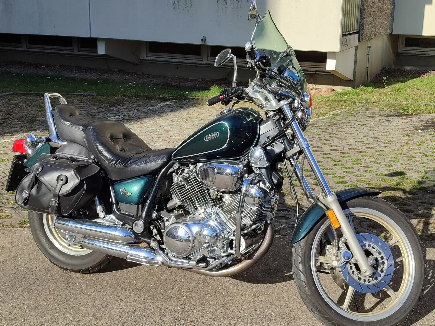 Yamaha XV 750 Verde - 2