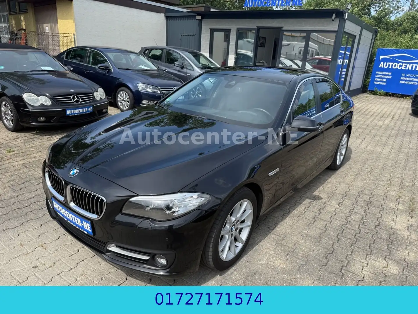 BMW 520 d/ Steptronic/Bi-Xenon/Navi/Leder/El-Sch Schwarz - 2