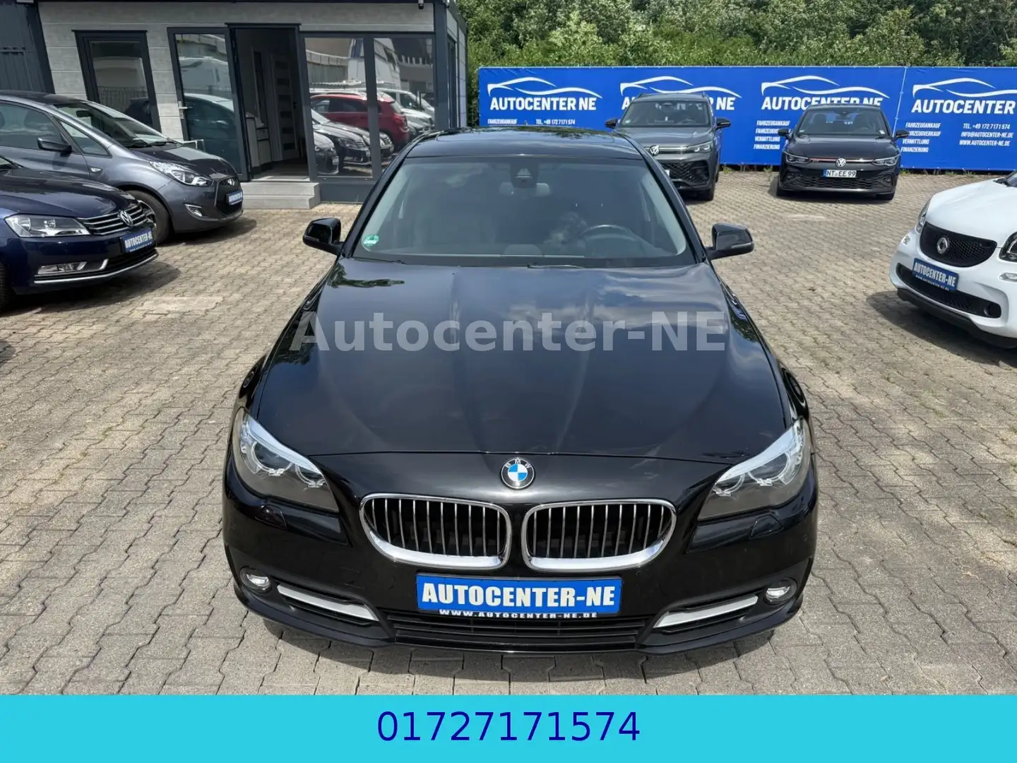 BMW 520 d/ Steptronic/Bi-Xenon/Navi/Leder/El-Sch Schwarz - 1