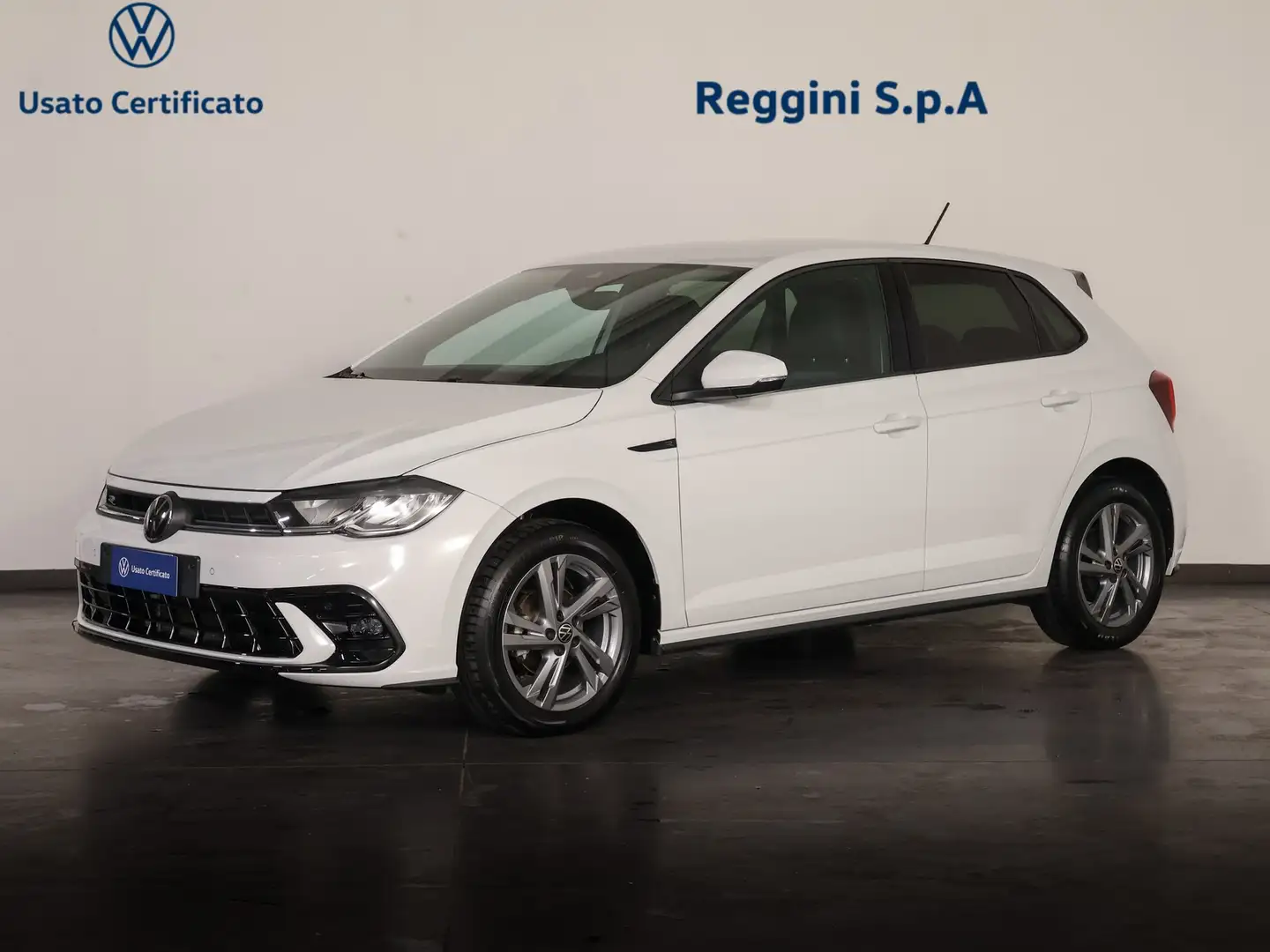Volkswagen Polo 1.0 tsi r-line 95cv Blanc - 1