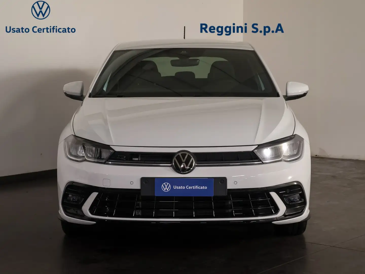 Volkswagen Polo 1.0 tsi r-line 95cv Blanc - 2