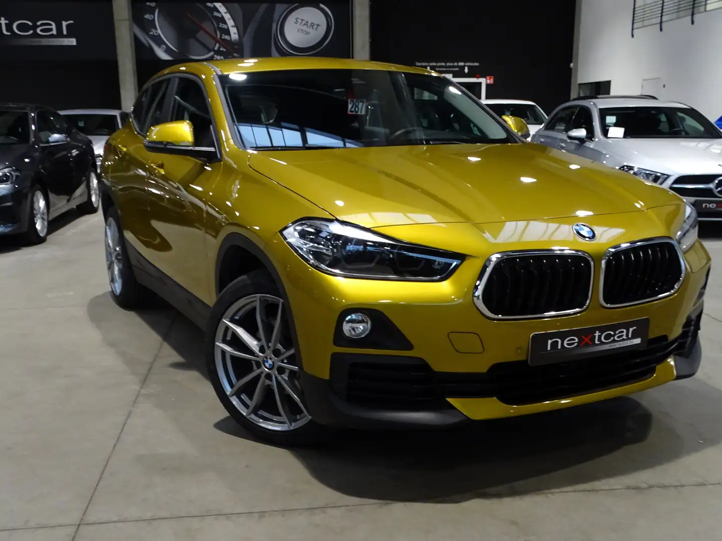 BMW X2 16d SDrive***FULL LED-SIEGES SPORT-NAVI-CRUISE**** Goud - 2