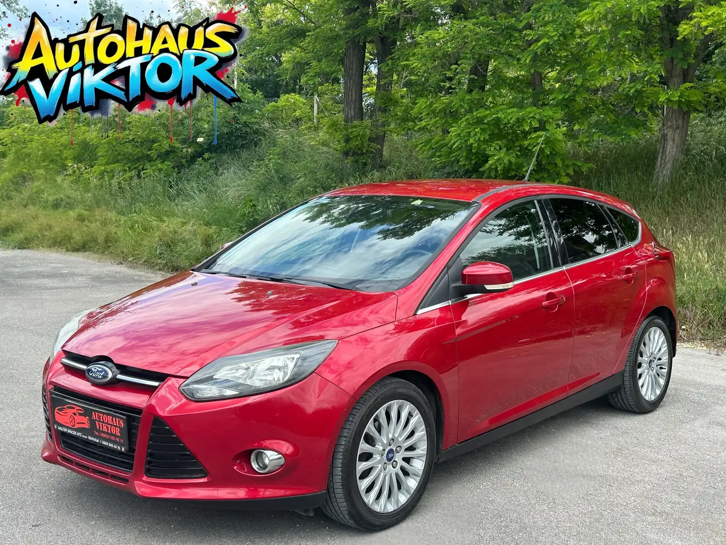 Ford Focus Titanium 1,6 TDCi DPF*12 Monate Garantie* Rot - 1