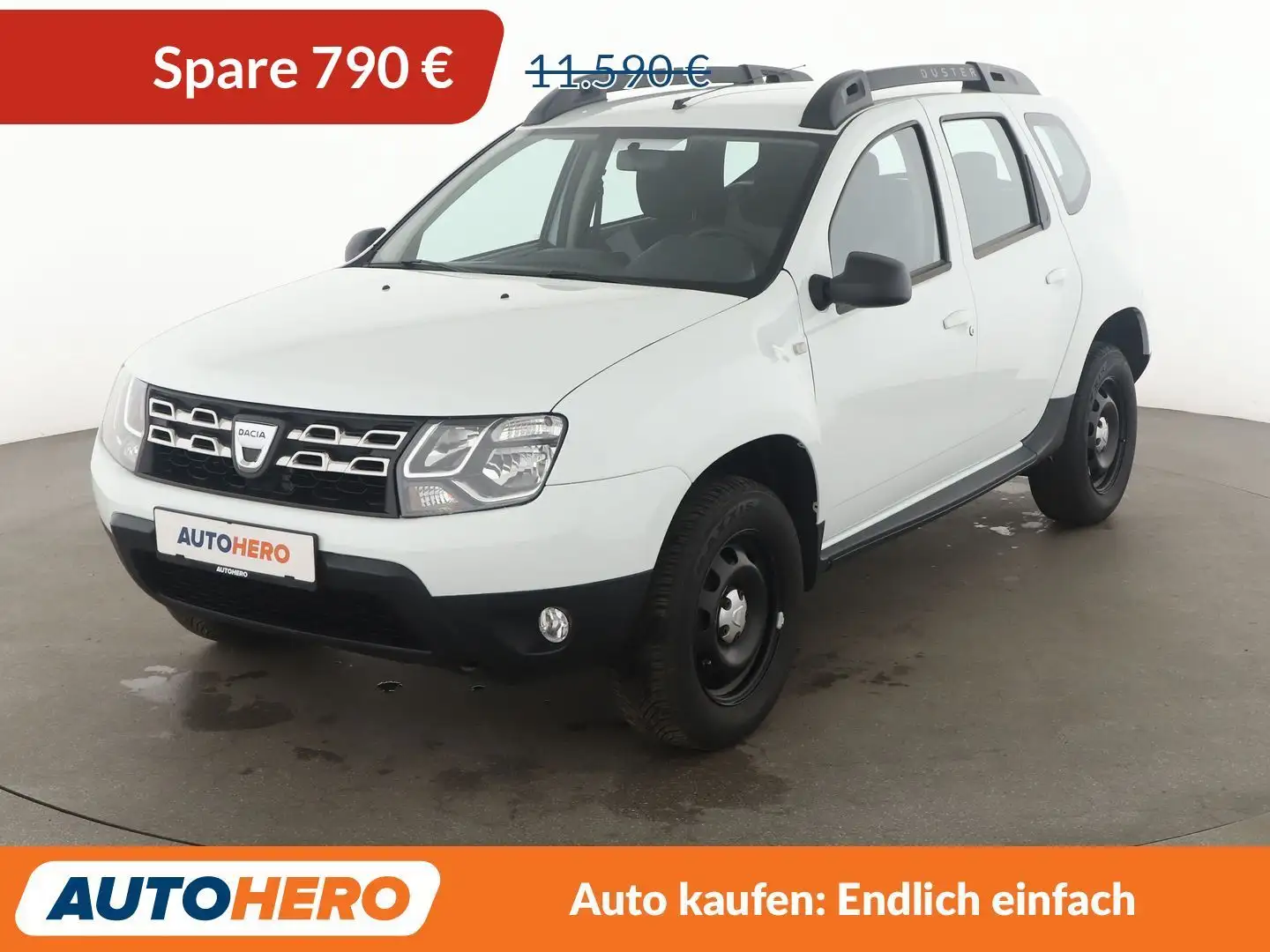 Dacia Duster 1.5 dCi Laureate 4x2*TEMPO*LIM*PDC*KLIMA* Weiß - 1