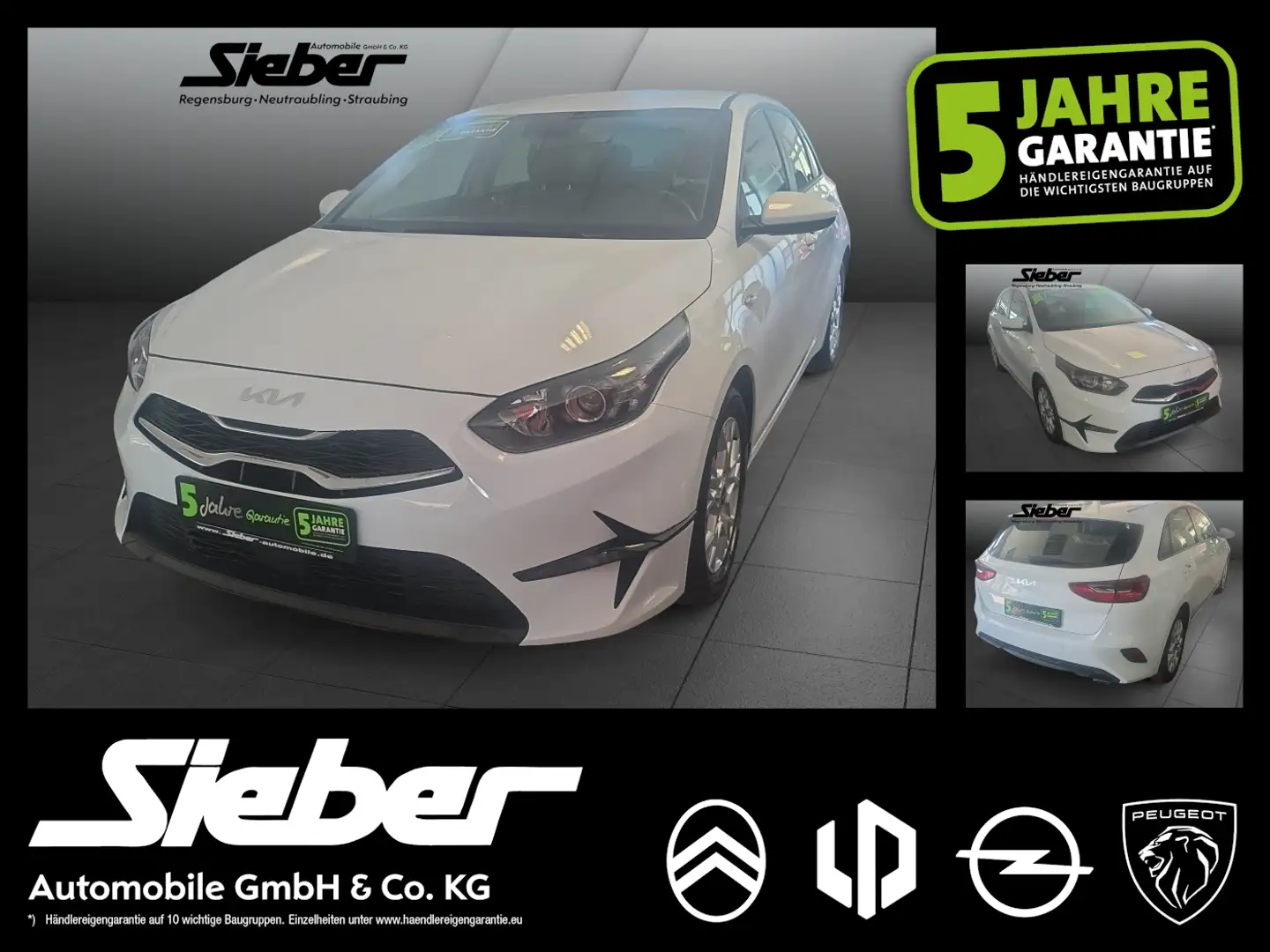 Kia Ceed / cee'd Ceed 1.0 T-GDI Edition 7 *Sitzheizung*PDC*Klima* Weiß - 1