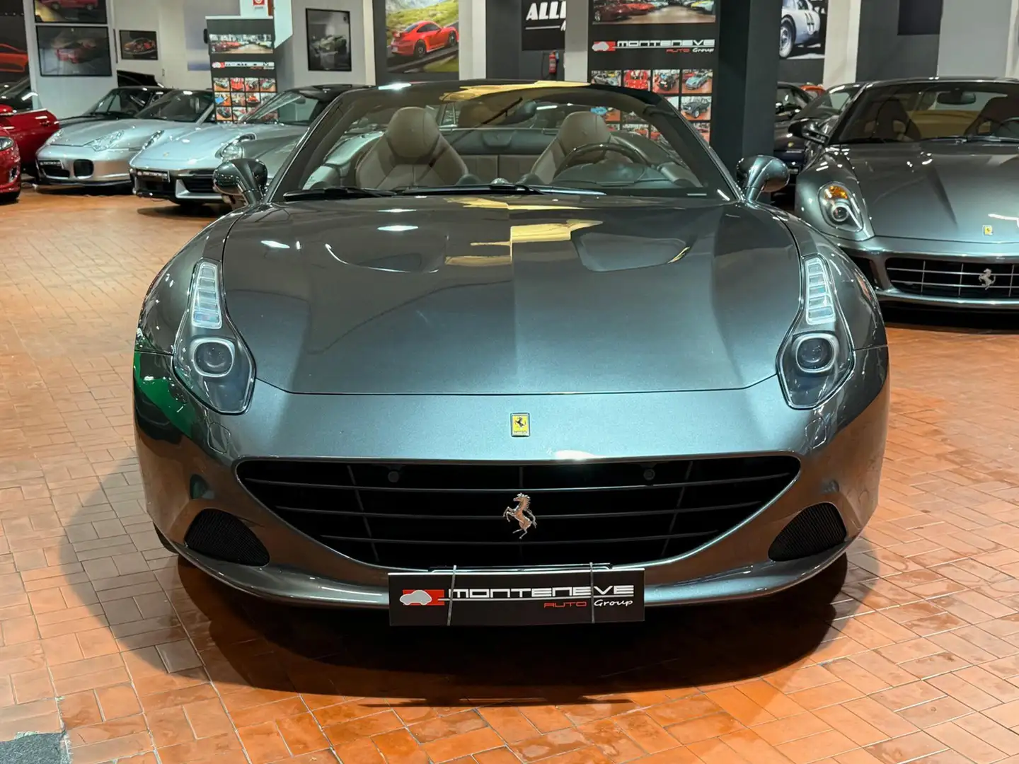 Ferrari California T 560CV-PELLE CIOCCOLATA Grigio - 2