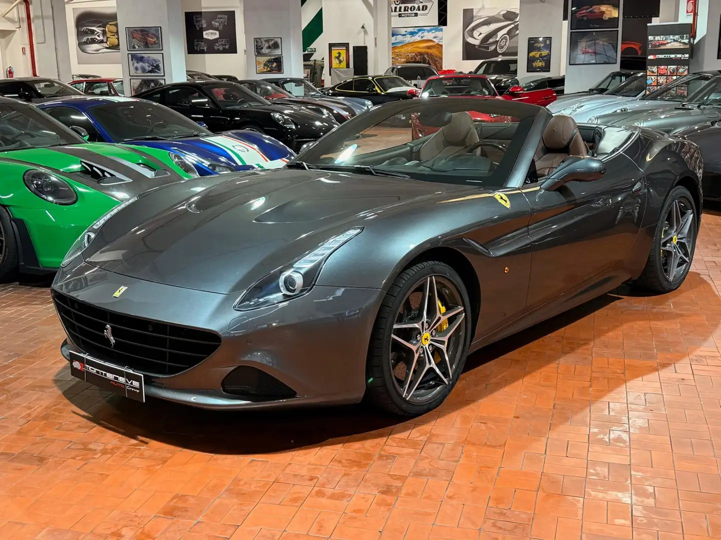 Ferrari California T 560CV-PELLE CIOCCOLATA Grigio - 1