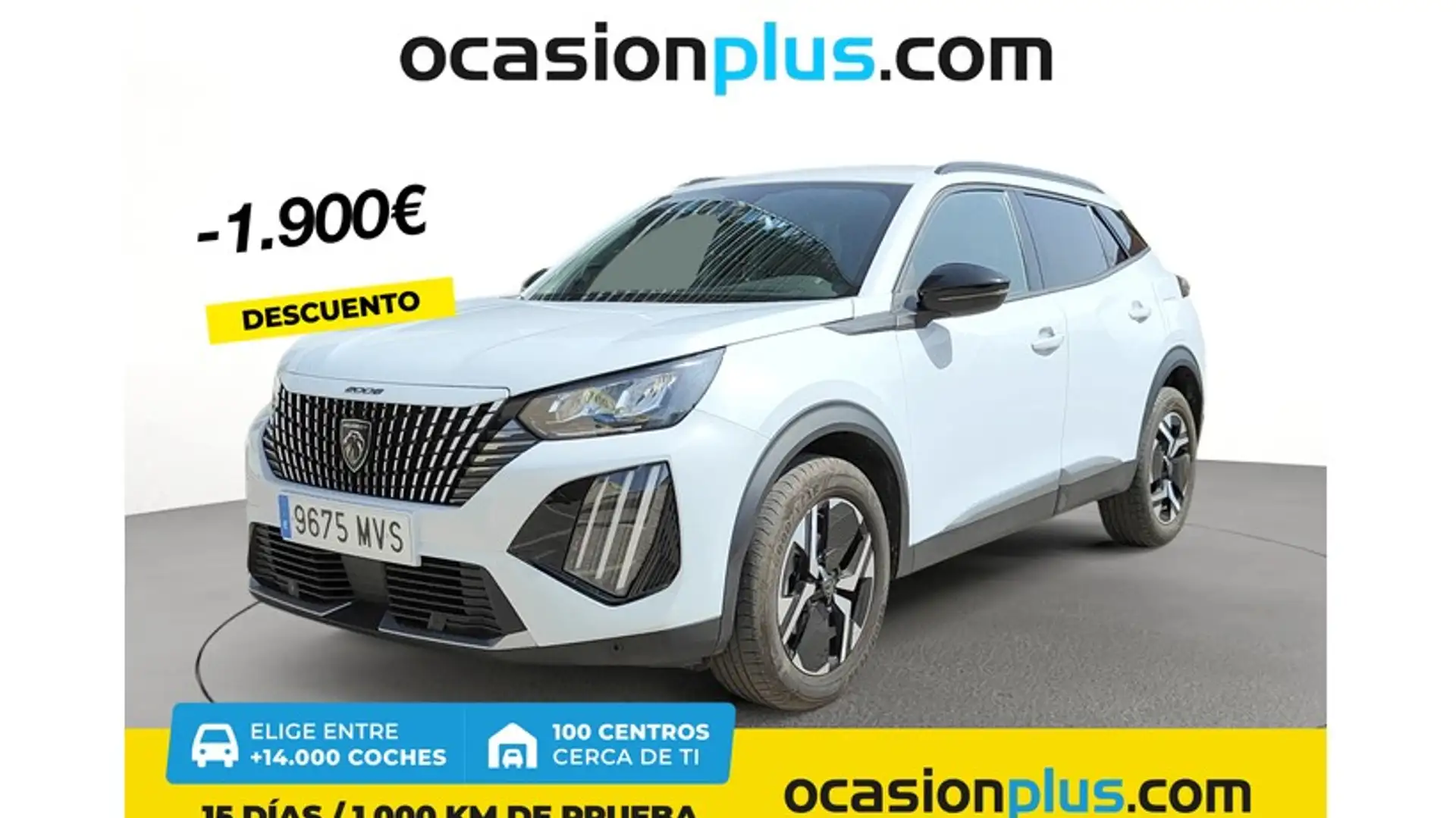 Peugeot 2008 1.2 PureTech S&S Allure EAT8 130 Weiß - 1