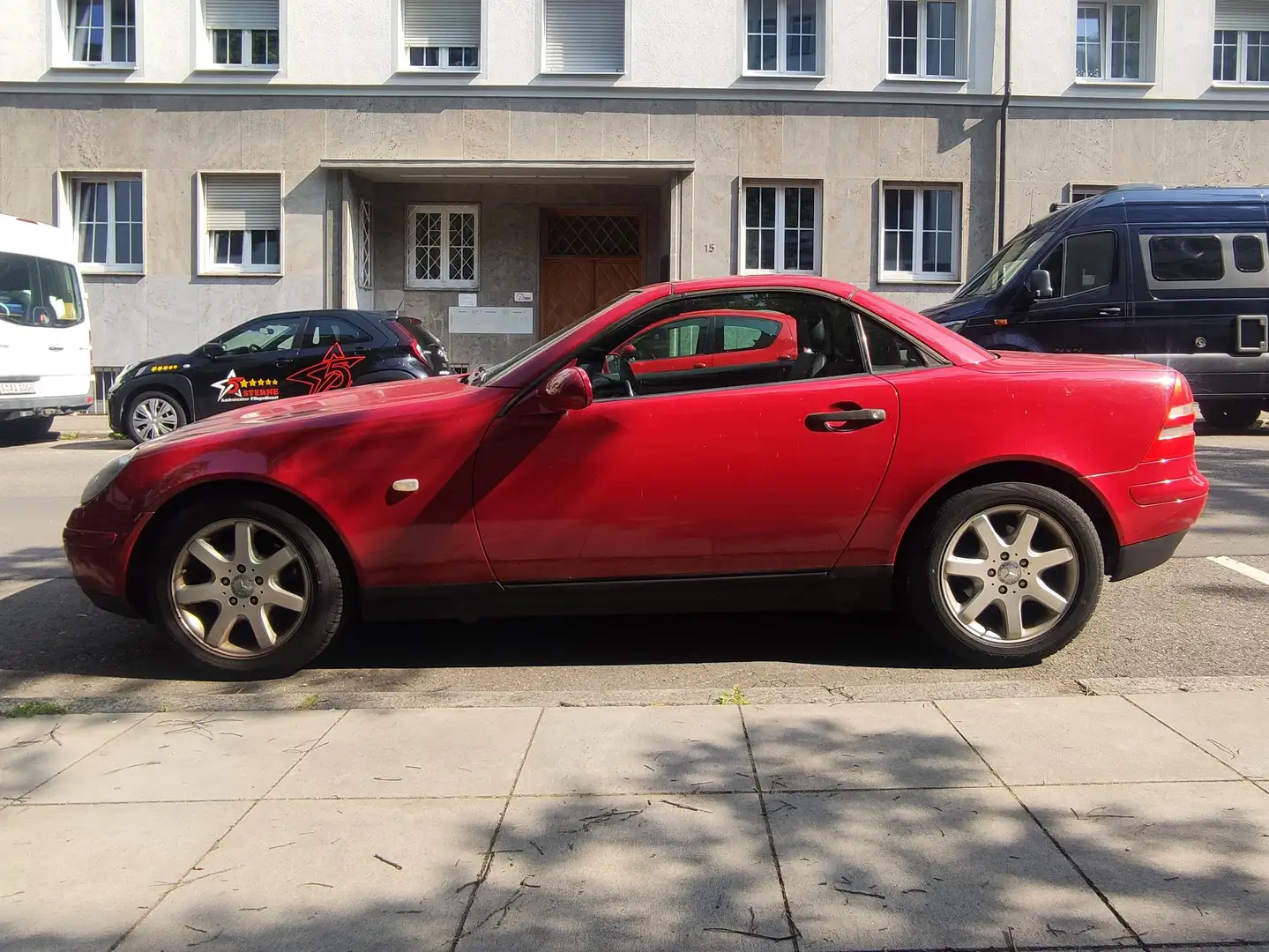 Mercedes-Benz SLK 200 SLK 200 Automatik Rood - 2