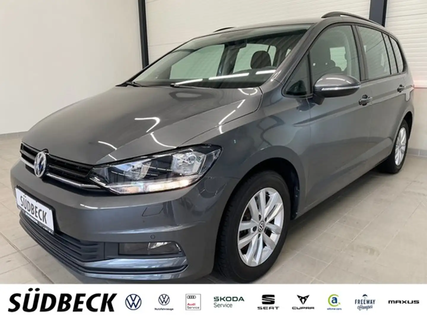 Volkswagen Touran 1.6TDI Trendline LED Grigio - 1