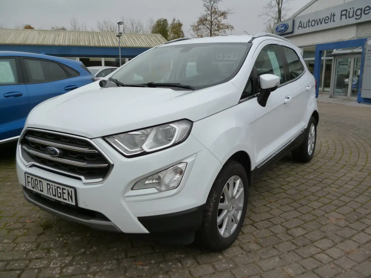 Ford EcoSport Titanium + Leder + B&O + AHK Weiß - 1