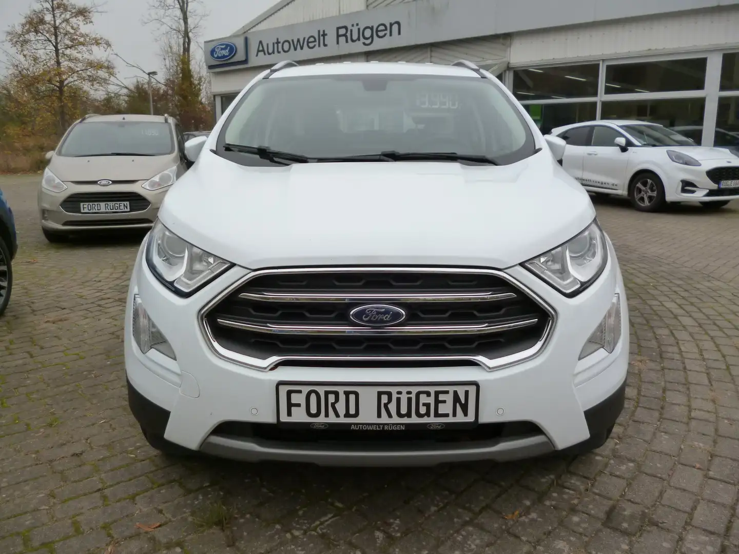 Ford EcoSport Titanium + Leder + B&O + AHK Weiß - 2