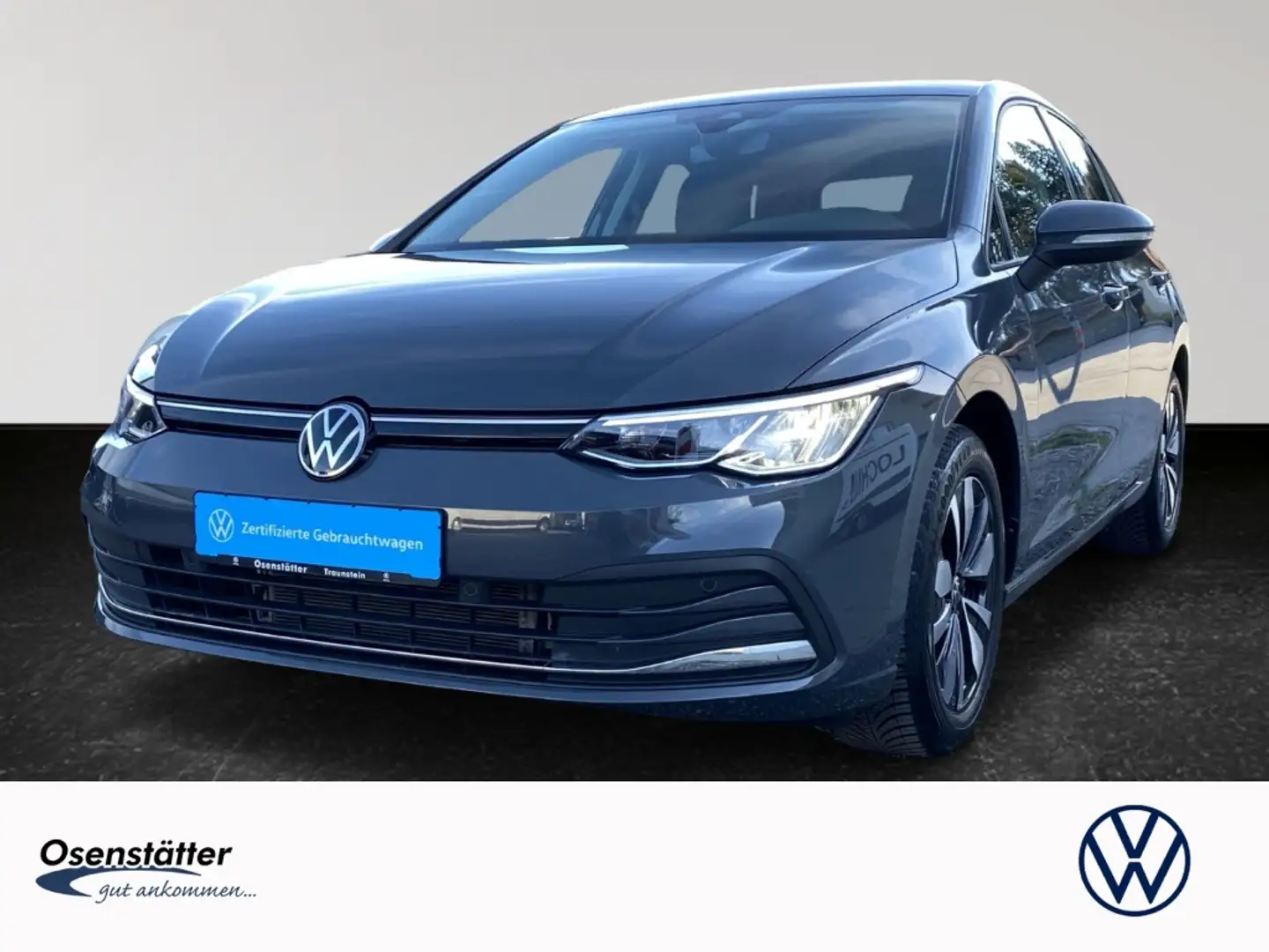 Volkswagen Golf VIII 1,5 TSI Move Navi Klima virtual LED ACC SHZ Gris - 1