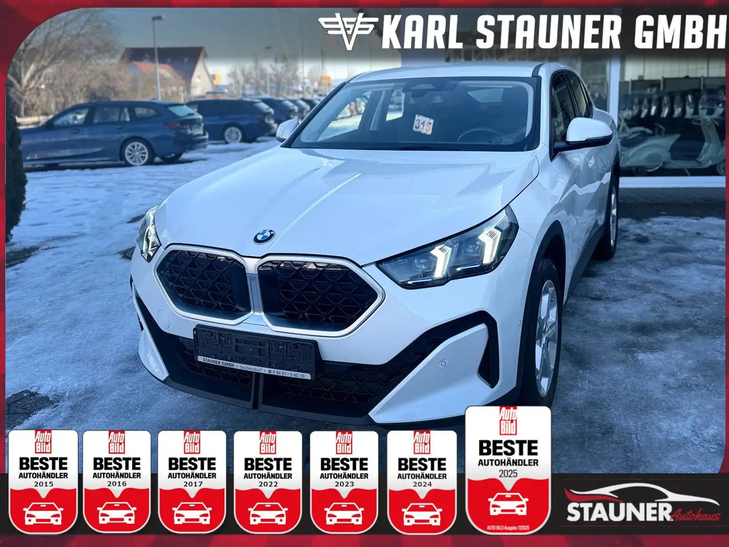 BMW X2 20i sDrive KAMERA MEMORY HARMAN/KARDON LED Weiß - 1