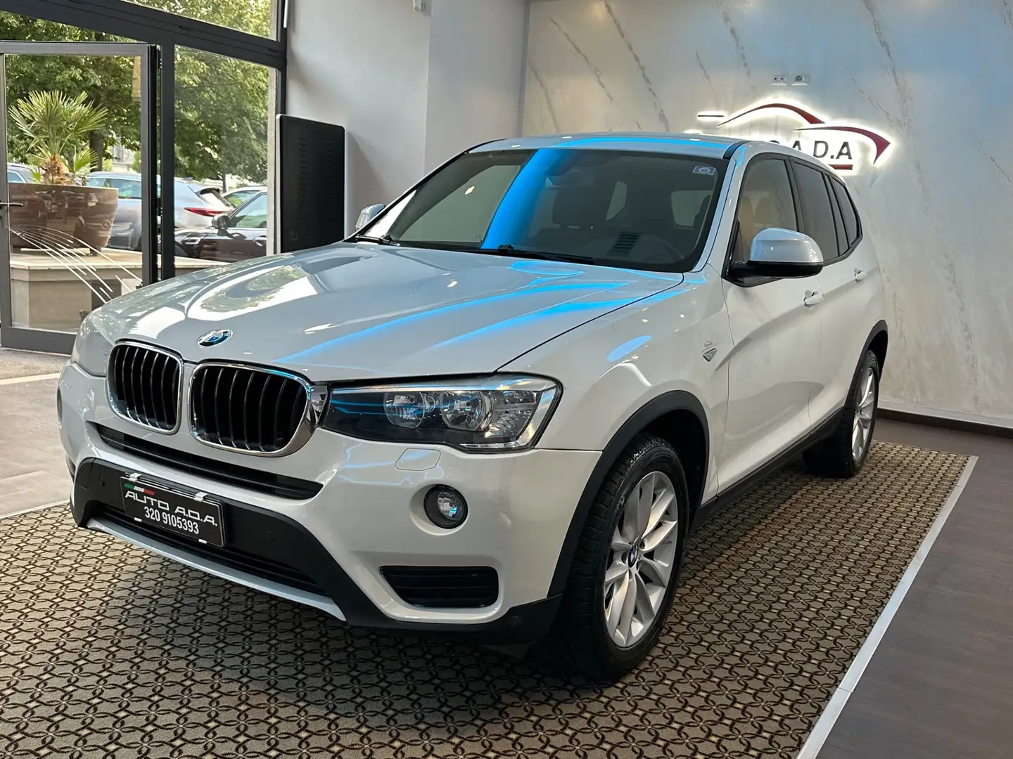 BMW X3 xDrive20d Business Advantage Aut. Blanc - 2