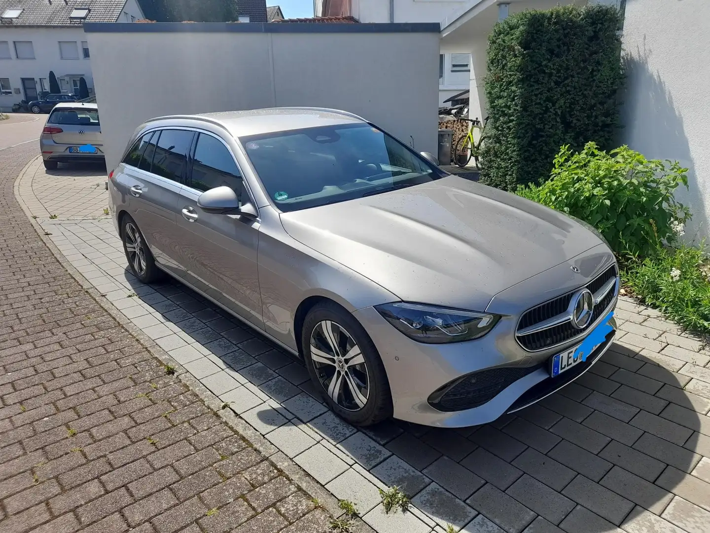 Mercedes-Benz C 200 C 200 T 9G+AVANTGARDE+AHK+LED+MBUX+CARPLAY Silber - 2