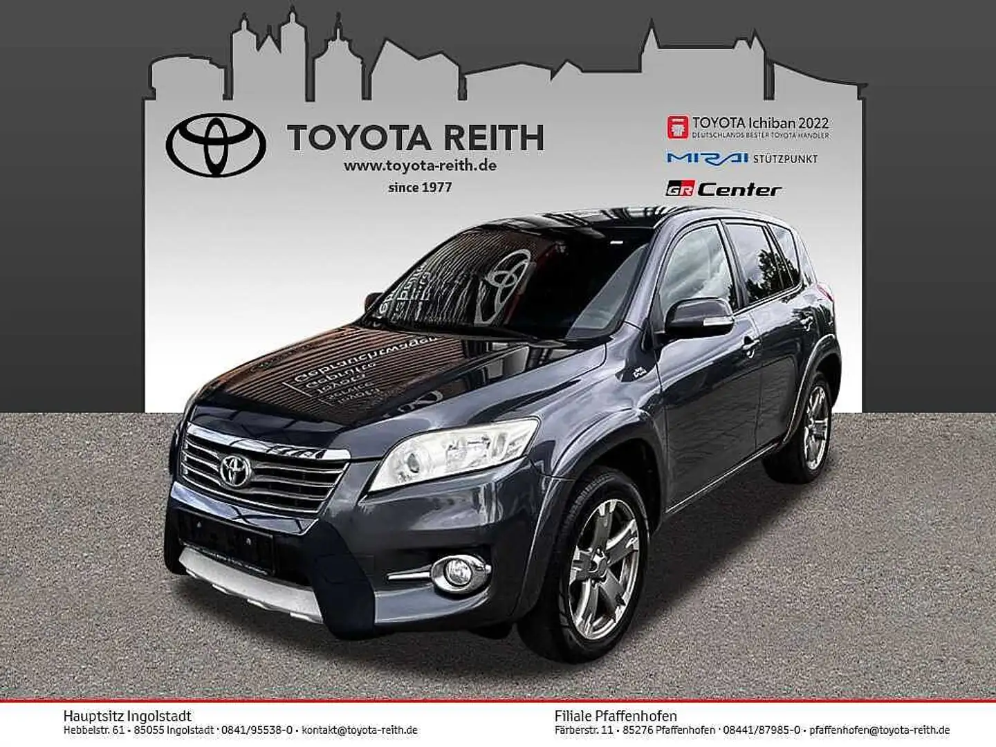 Toyota RAV 4 2.2 D-CAT 4x4 Executive Grijs - 1