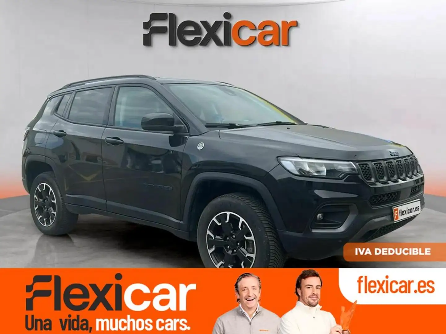 Jeep Compass 1.3 PHEV 177kW (240CV) S AT AWD Negro - 1