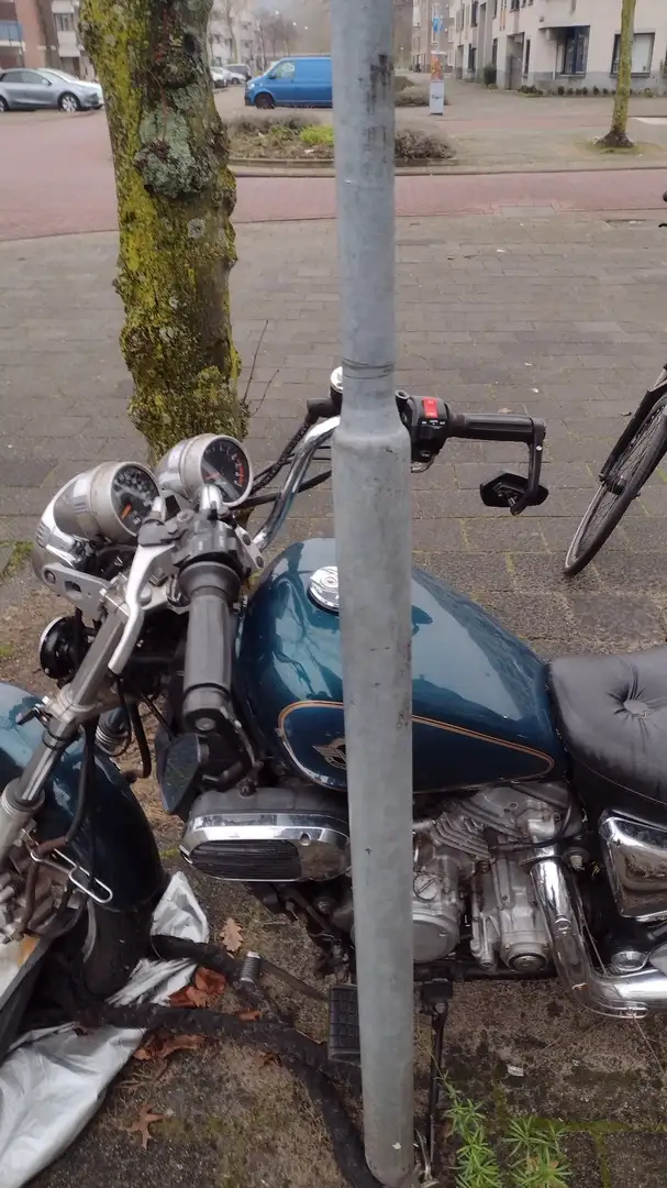 Kawasaki VN 750 Blauw - 2