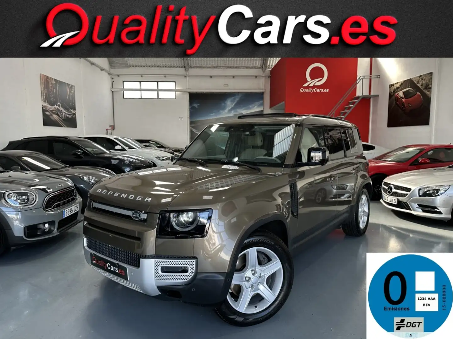 Land Rover Defender 110 2.0 Si4 PHEV SE AWD Aut. 404 Beige - 1