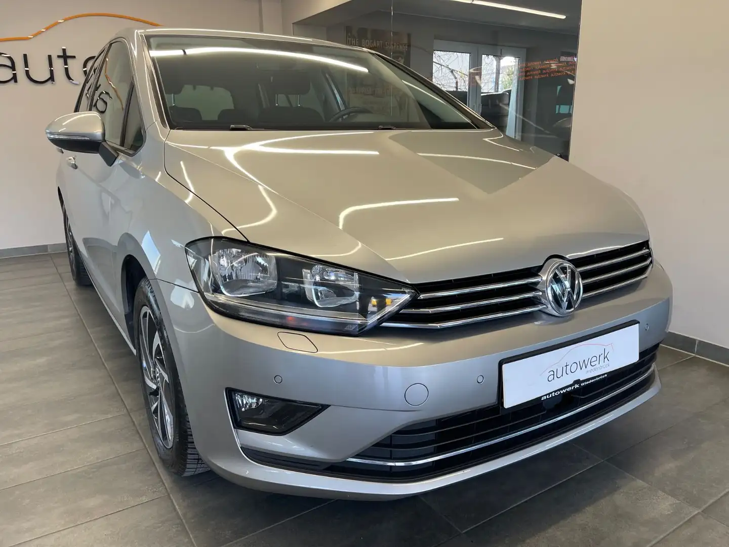 Volkswagen Golf Sportsvan Golf 1.6 TDI Sportsvan VII Sound BMT*PDC/ALU/TOP Argent - 2