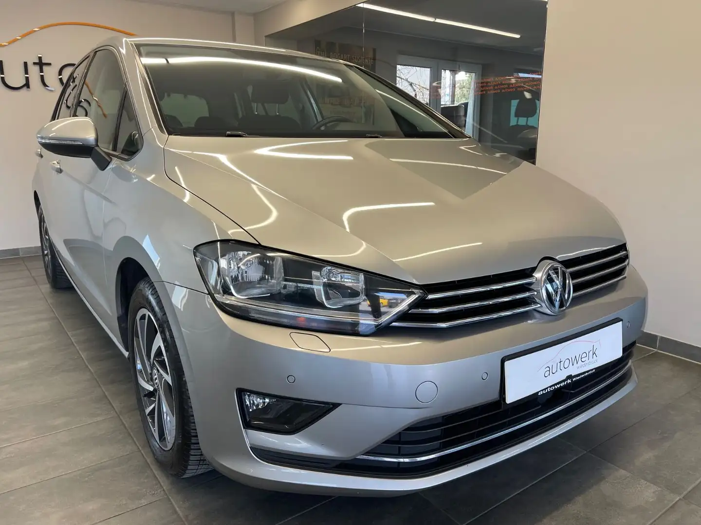 Volkswagen Golf Sportsvan Golf 1.6 TDI Sportsvan VII Sound BMT*PDC/ALU/TOP Argent - 1