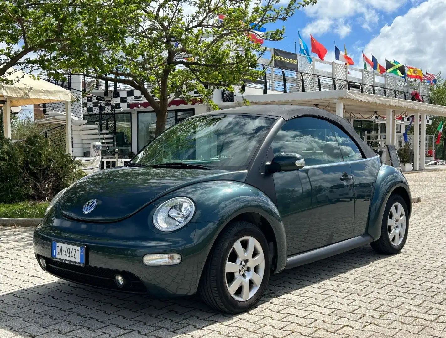 Volkswagen New Beetle New Beetle Cabrio 1.9 tdi 100cv Verde - 1
