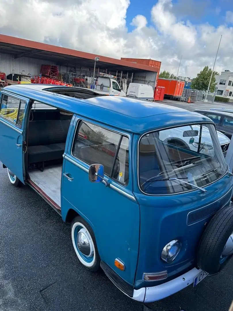 Volkswagen T2 T2a De luxe Bleu - 2