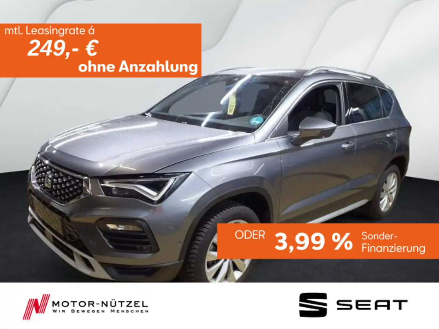 SEAT Ateca 1.5 TSI DSG X-PERIENCE LED+NAV+ACC+SHZ+RFK Grigio - 1