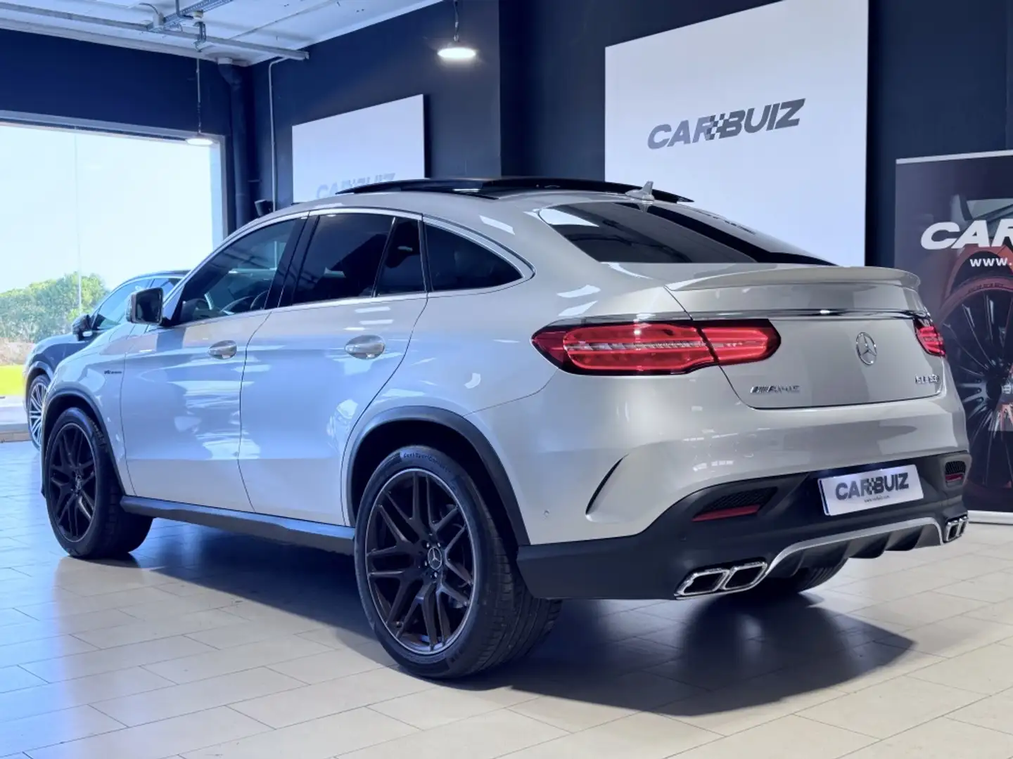 Mercedes-Benz GLE 63 AMG Coupé S 4Matic Aut. Plateado - 2