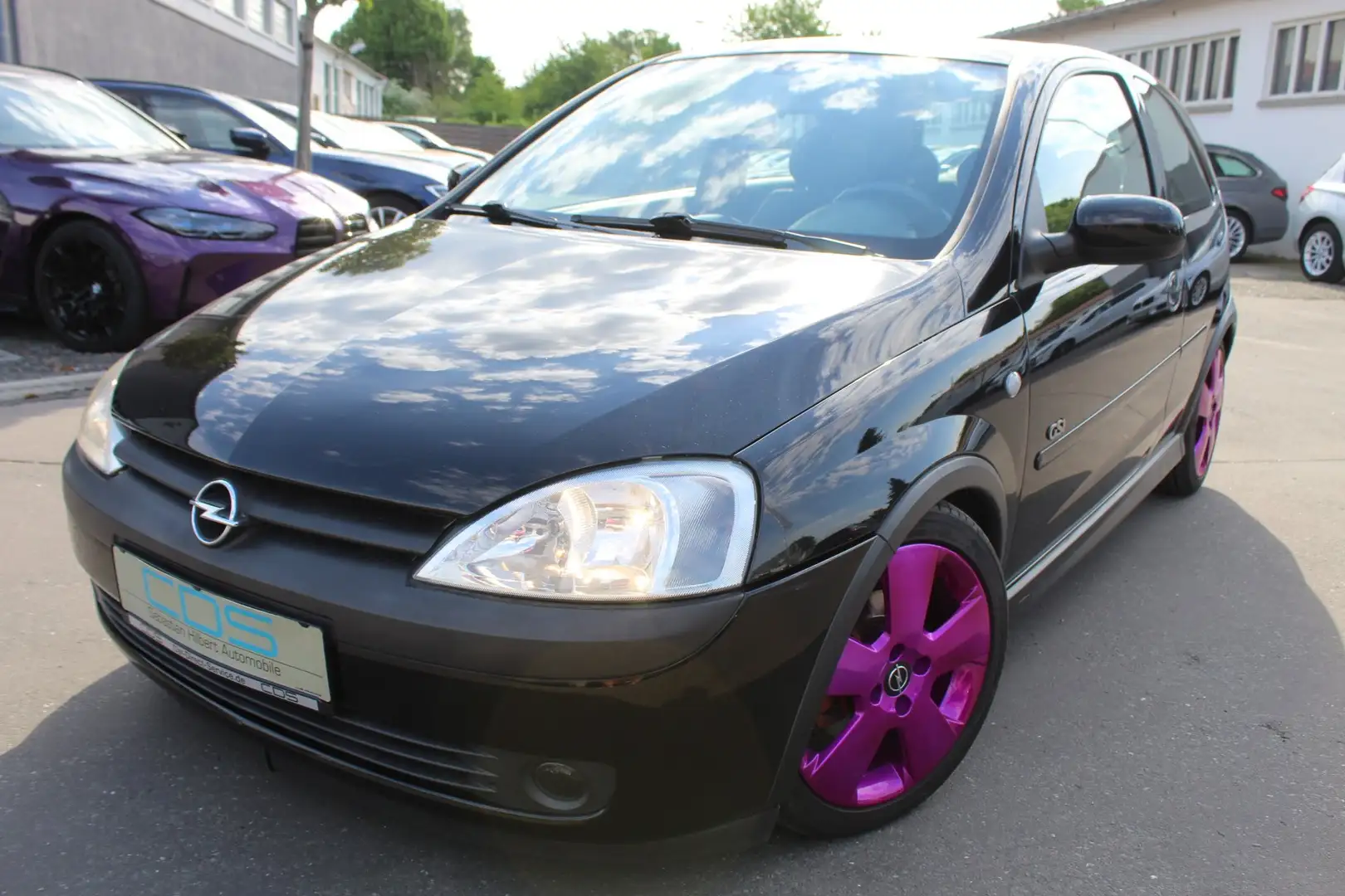 Opel Corsa 1.8 16V GSi +TÜV / Service NEU ! +KLIMA+ TOP! Schwarz - 2