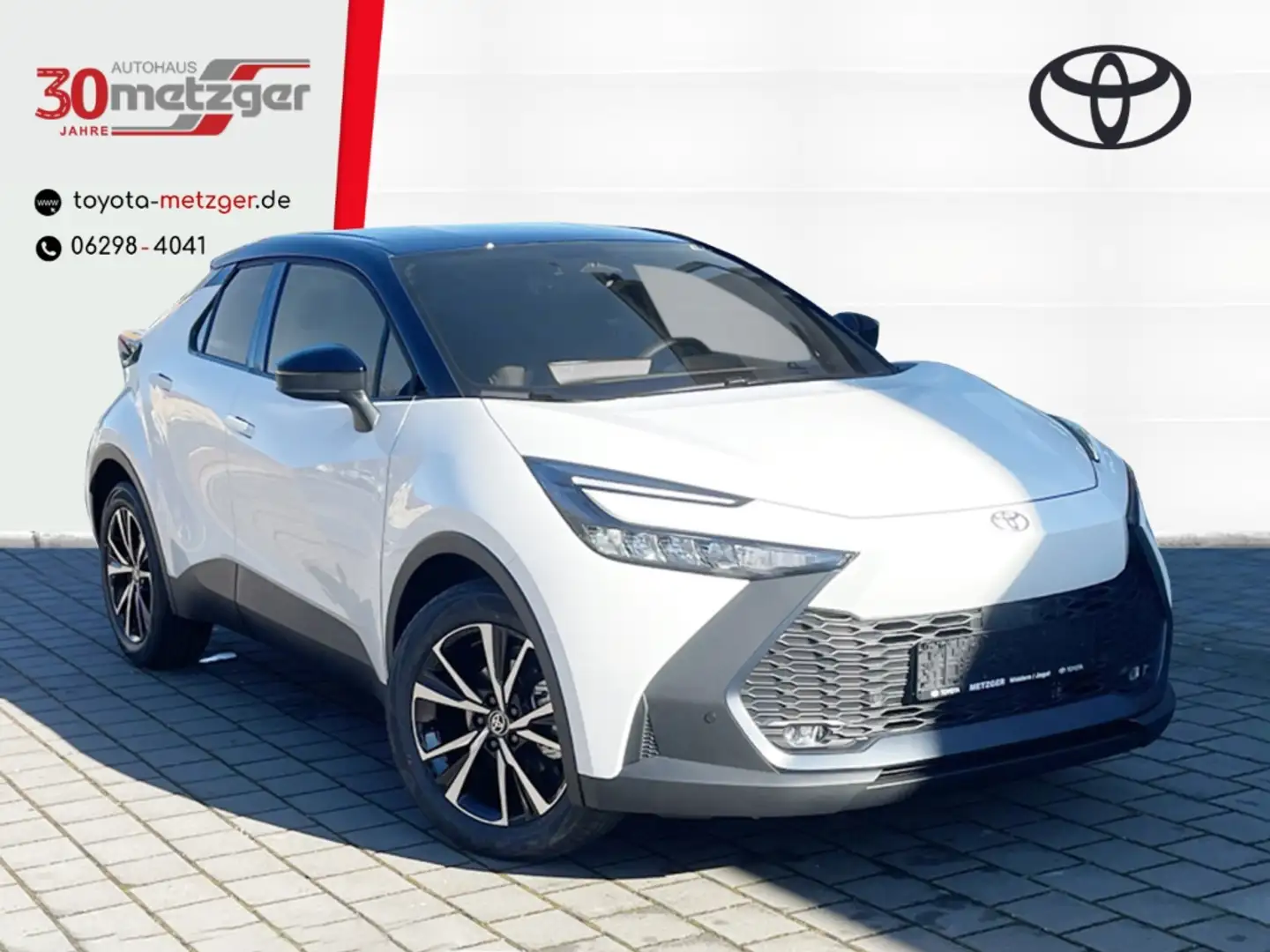 Toyota C-HR Hybrid 2.0 Teamplayer +Kamera +Navi +LED-Scheinwer Blanc - 1
