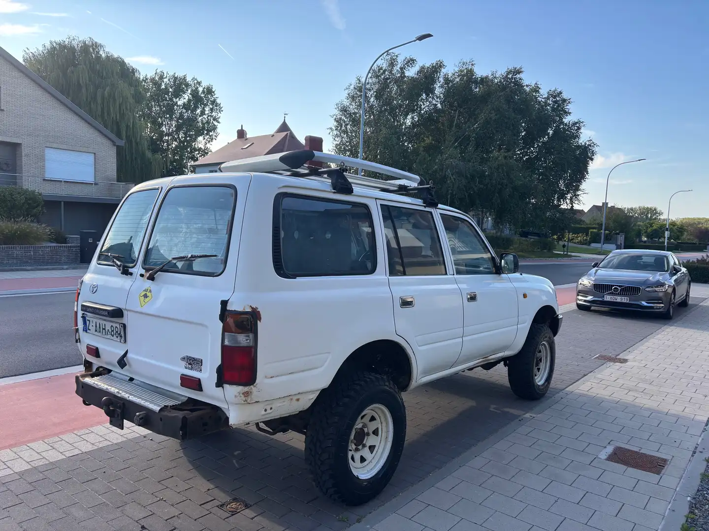 Toyota Land Cruiser HZJ80 Wit - 2