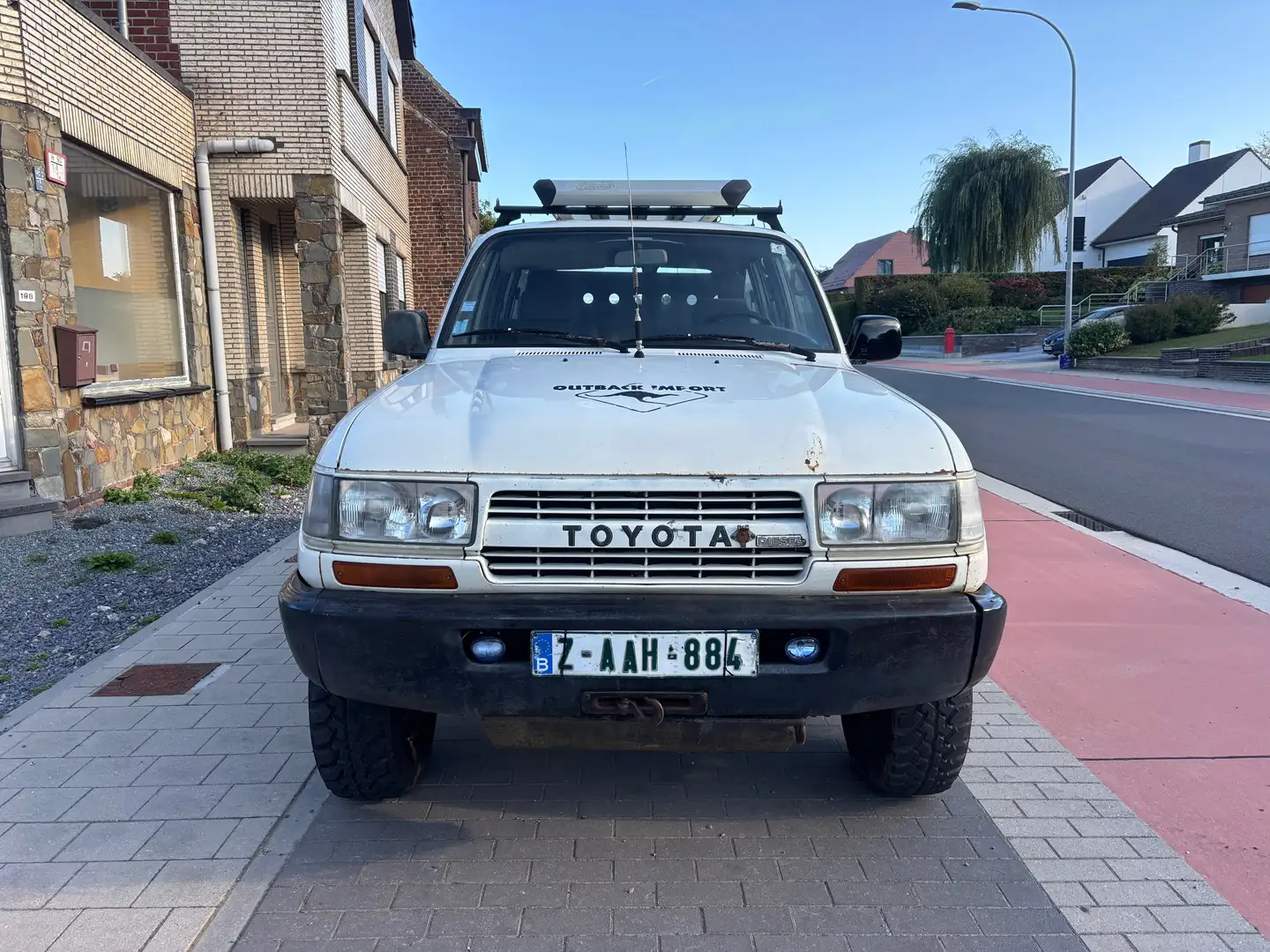 Toyota Land Cruiser HZJ80 Wit - 1