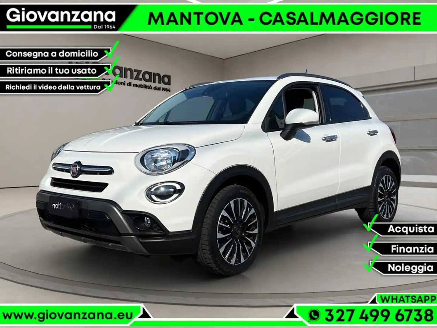 Fiat 500X 500X 1.0 T3 Cross RS 120cv NEOPATENTATI White - 1