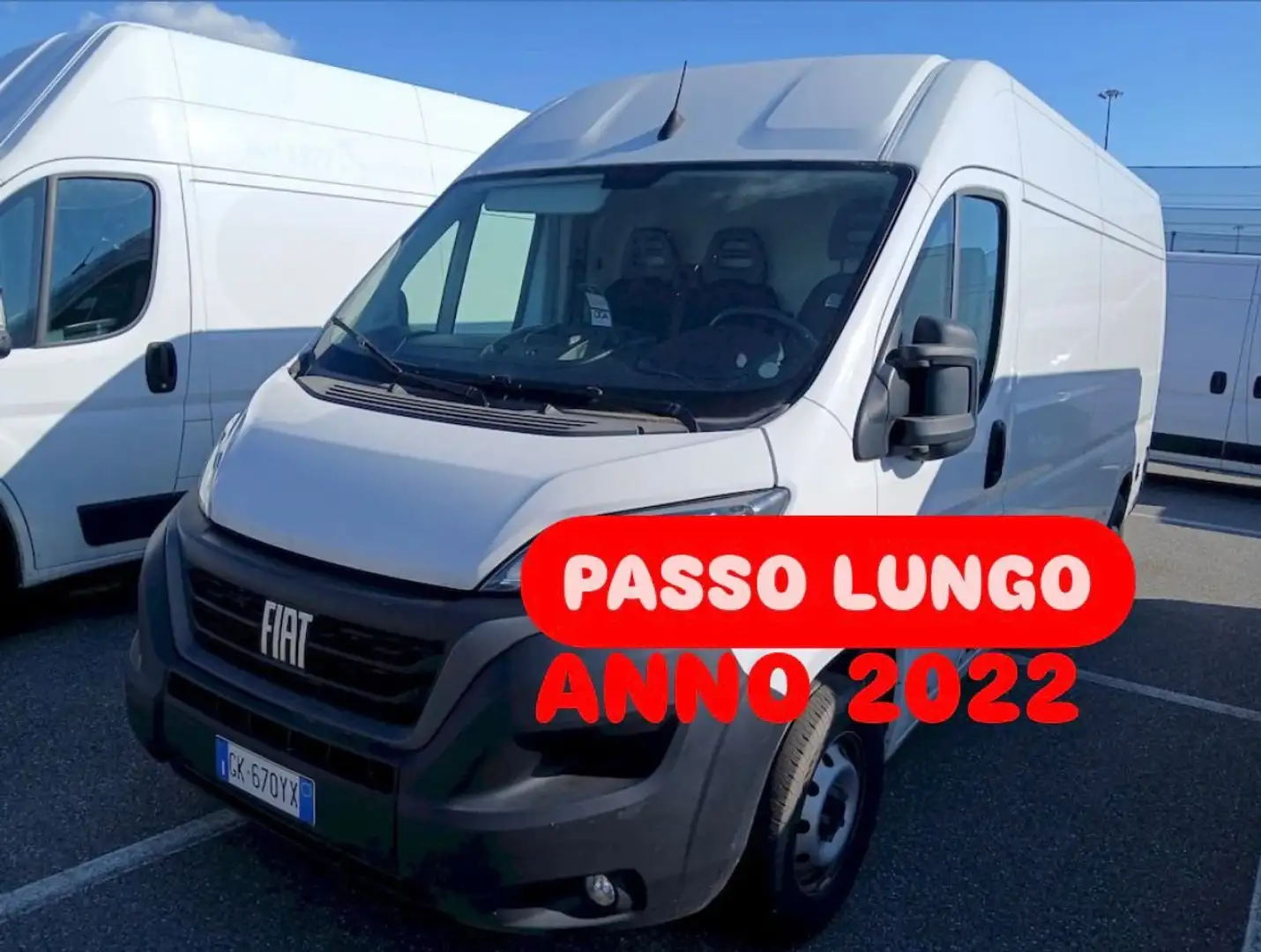 Fiat Ducato 2.2mjt 140cv L3H2 FURGONE Anno 2022 Weiß - 2