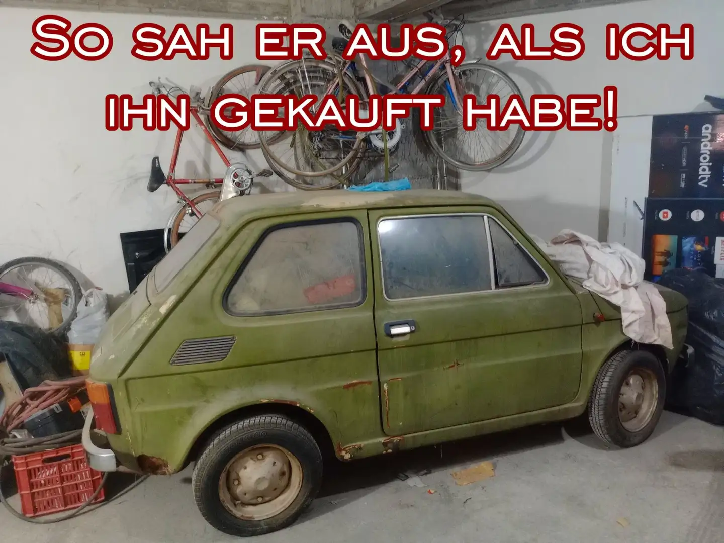 Fiat 126 Grün - 1