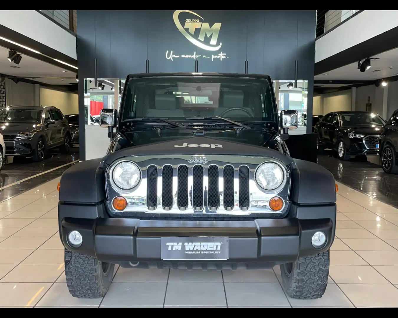 Jeep Wrangler jk 3.8 l V6 Rubicon Auto 199CV 2010 *UNICO* Nero - 2
