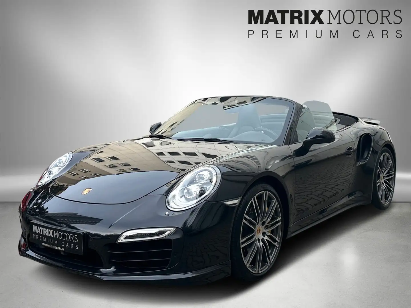 Porsche 991 Turbo S Cabrio Burmester Sitzheizung&Kühlung Чорний - 1