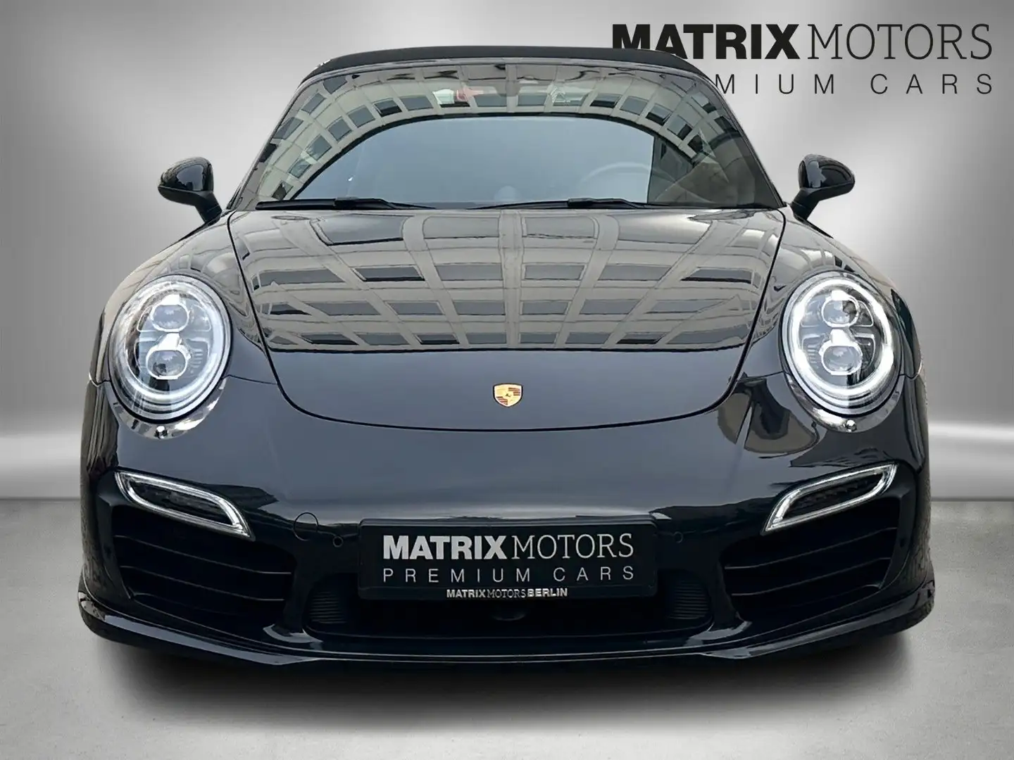 Porsche 991 Turbo S Cabrio Burmester Sitzheizung&Kühlung Чорний - 2